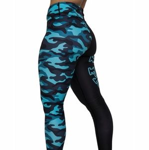 Camo Tights by Feed Me Fight Me